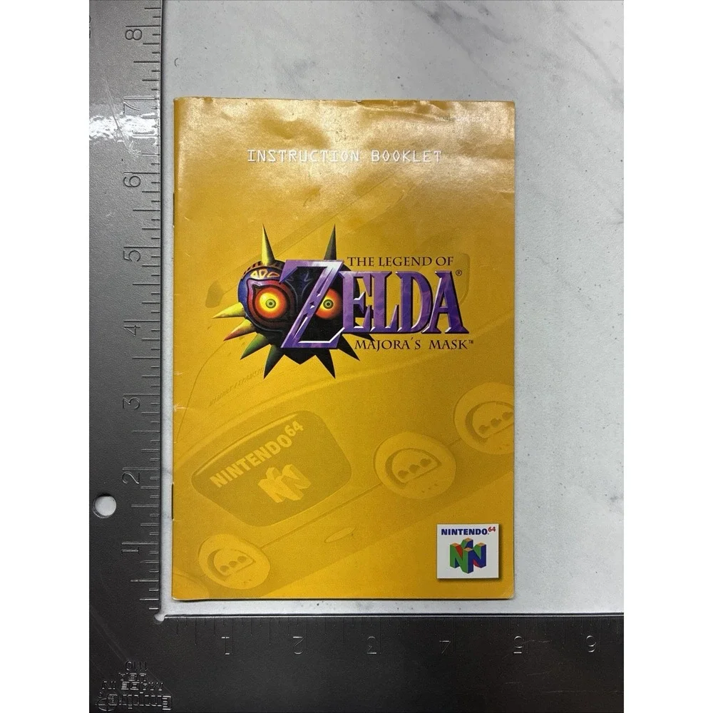 Nintendo 64 The Legend of Zelda Majoras Mask Instruction Booklet Manual ONLY N64